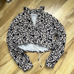 cropped wind breaker